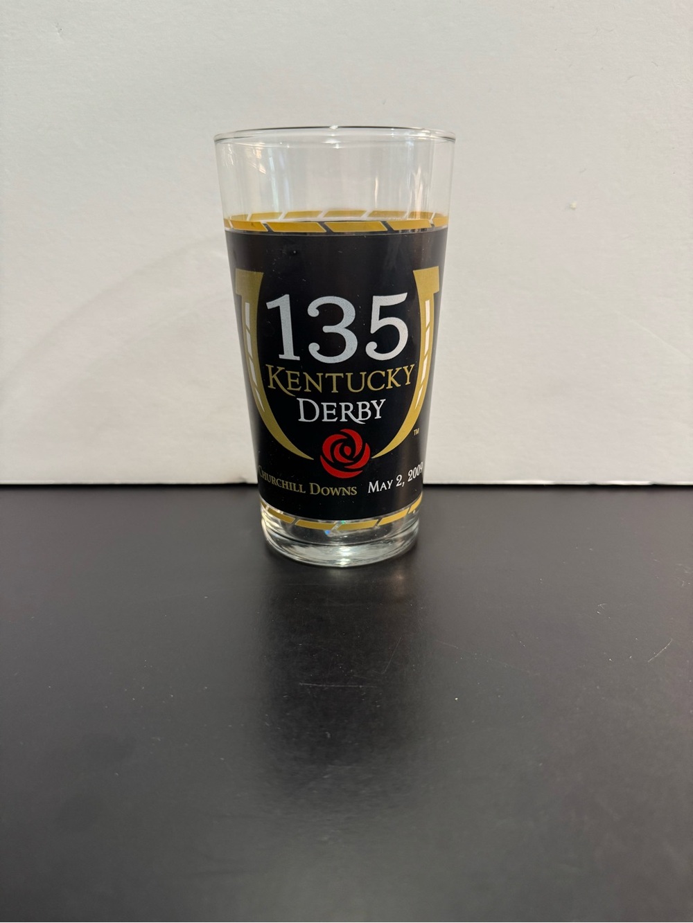 2009 Kentucky Derby 135 Mint Julep Glass